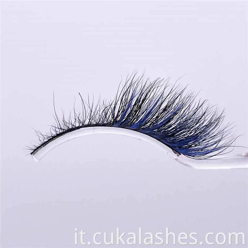 Wispy Color Cat Eyelashes